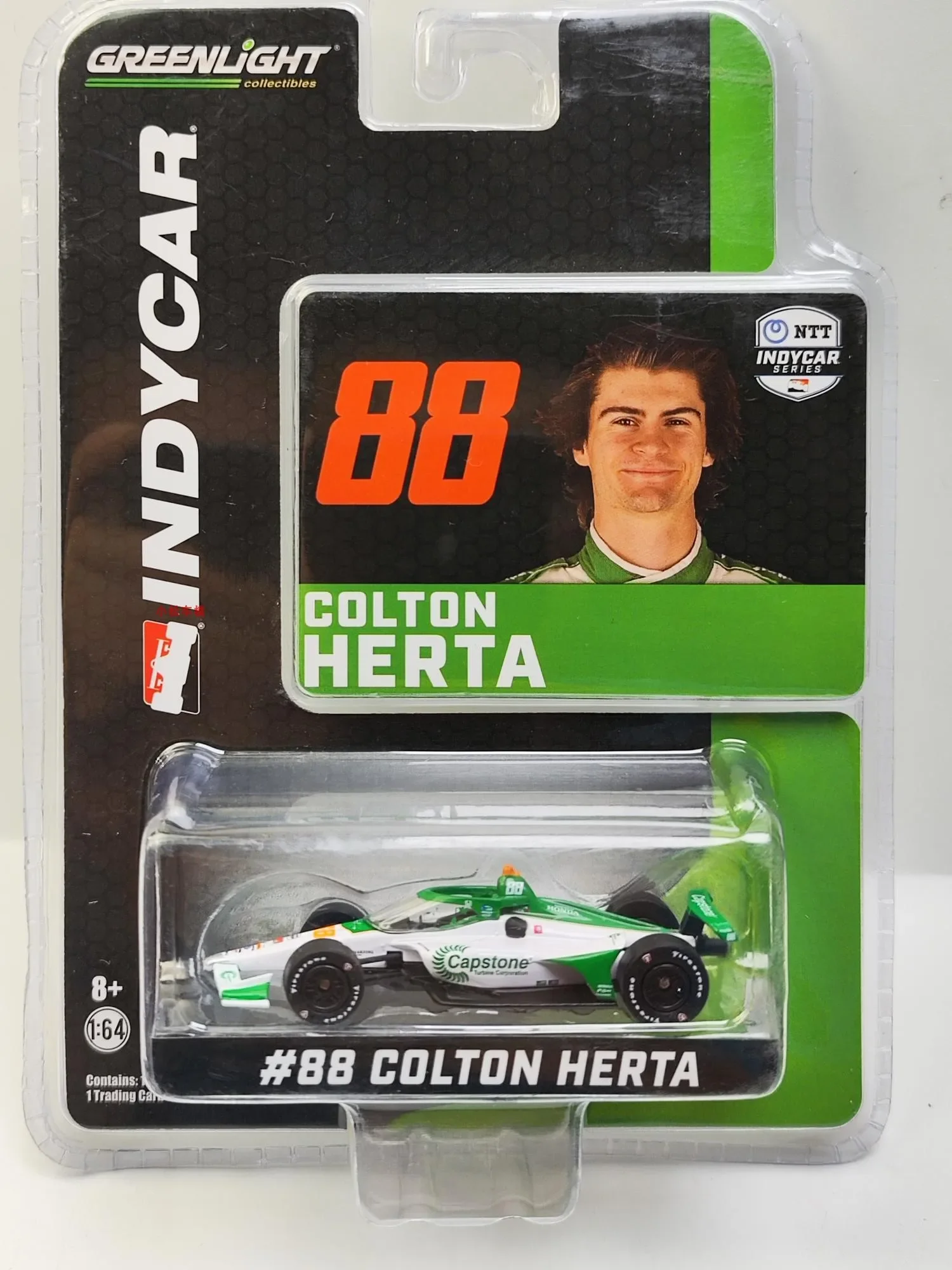 Модель 1:64 2020 серия NTT Indy Racing — # 88-модель автомобиля Colton Herta