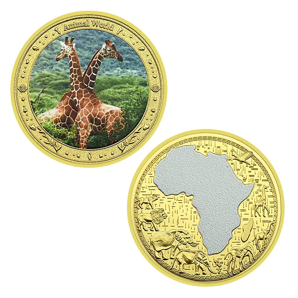 

Памятная монета Olevo "Африканские животные"