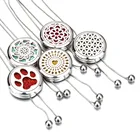 Ароматерапия диффузор ожерелье духи эфирное масло диффузор ожерелье Регулируемая змея на цепочке с длинными кисточками ожерелье s