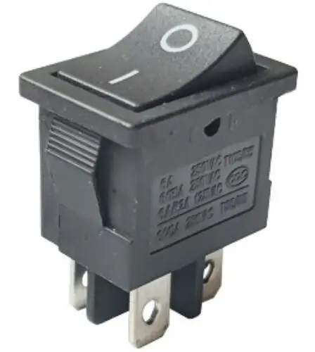 

3 шт., пластиковый 4-контактный переключатель Seasaw IP65 с подсветкой 220В