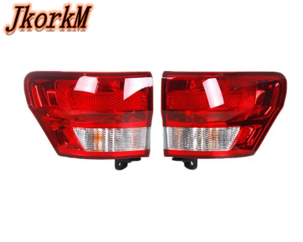 

Car Outside Tail Light Rear Brake Taillight Lamp Fog Lamp For Jeep Grand Cherokee 2011 2012 2013 Car Outs 55079414AF 55079420A