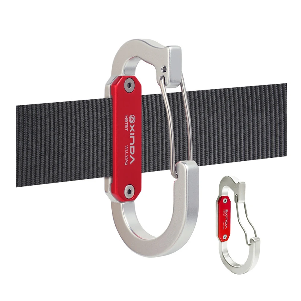 

P508 Mountaineering And Rock Climbing High-Altitude Work Safety Belts Quick Hanging Metal Rescue And Mounting Tool Racks