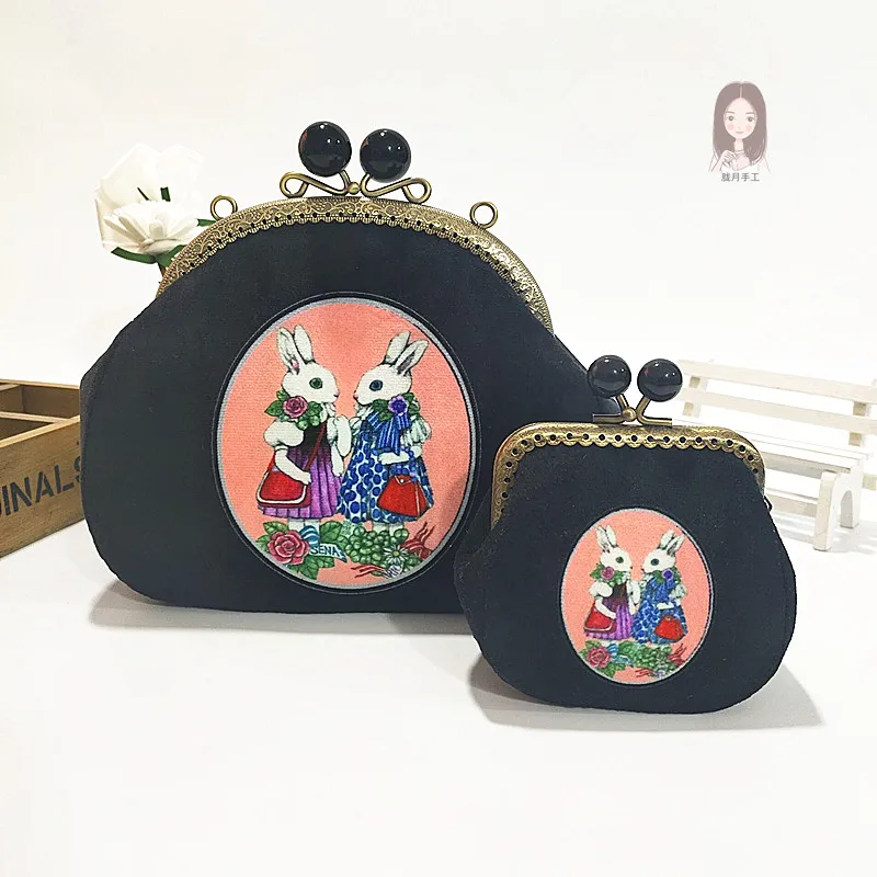 

NEW Double Handmade Vintage Well Bags Women Hand Bags Chic Lay Bag Women's Handbags Women Shoulder Crossbody Bag