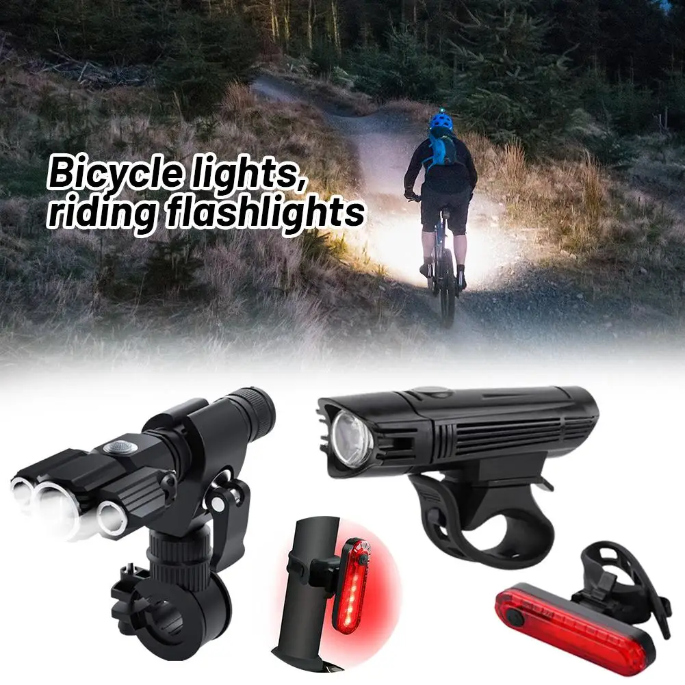 Велосипедные фонари 1000 люмен 2500 мАч фонарик для шоссейного велосипеда USB