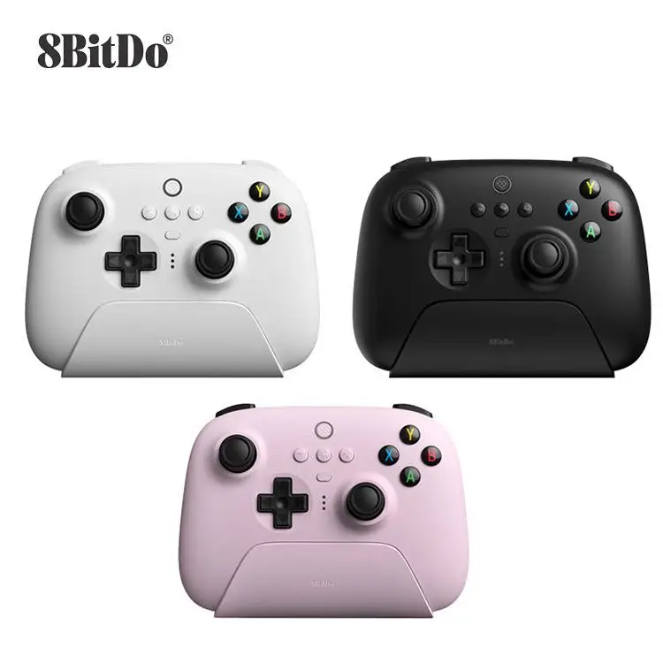 

8bitdo Ultimate беспроводной игровой контроллер 2,4G с зарядной док-станцией, совместимый с Windows 10 11 Steam Android PC