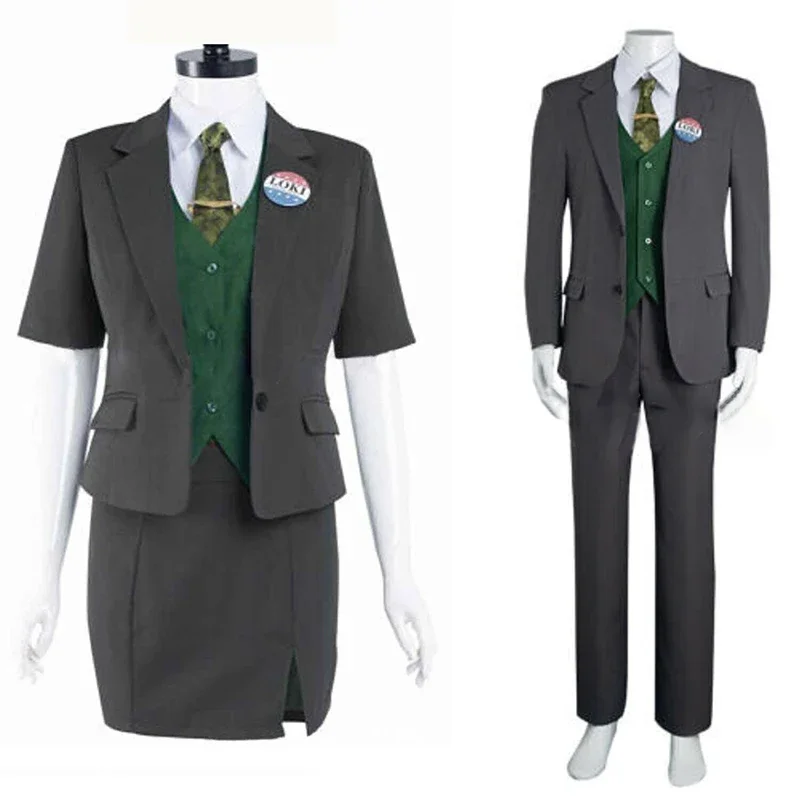 Костюм для косплея из фильма Loki мужской карнавальный костюм на Хэллоуин