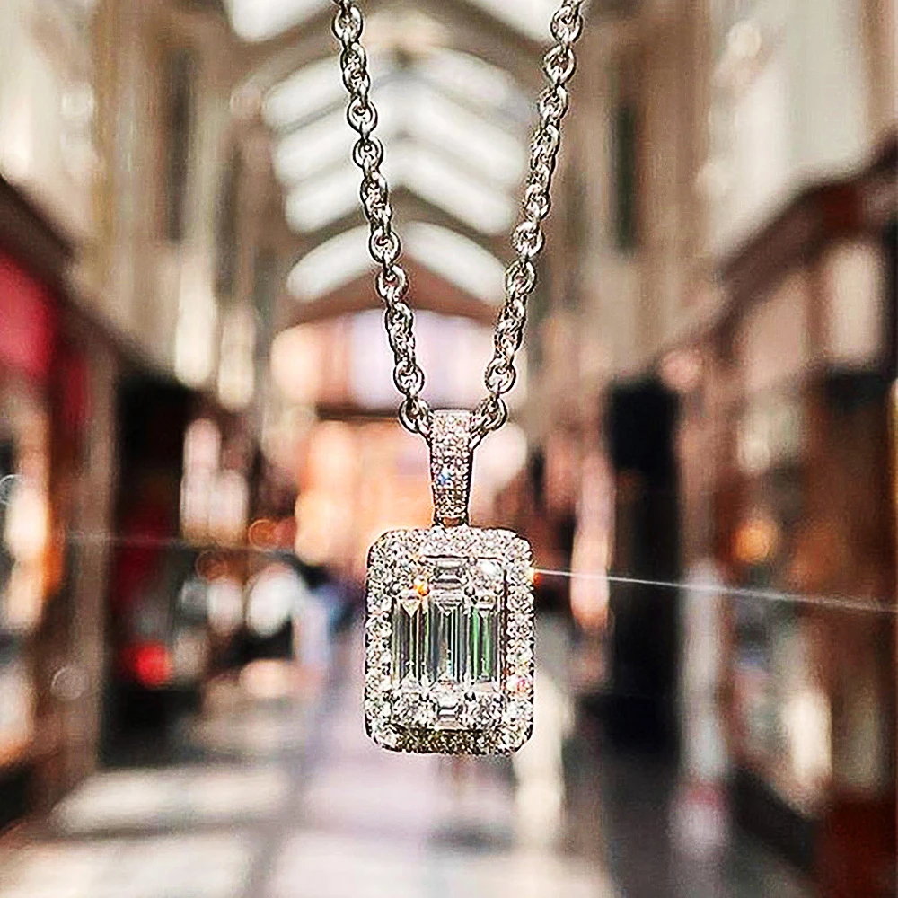 Модное женское ожерелье CAOSHI в современном стиле со сверкающими кристаллами