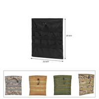 tactical roll up molle dump pouch recovery folding magazine pouch bag belt loop airsoft hunting outdoor cartridge bag open top