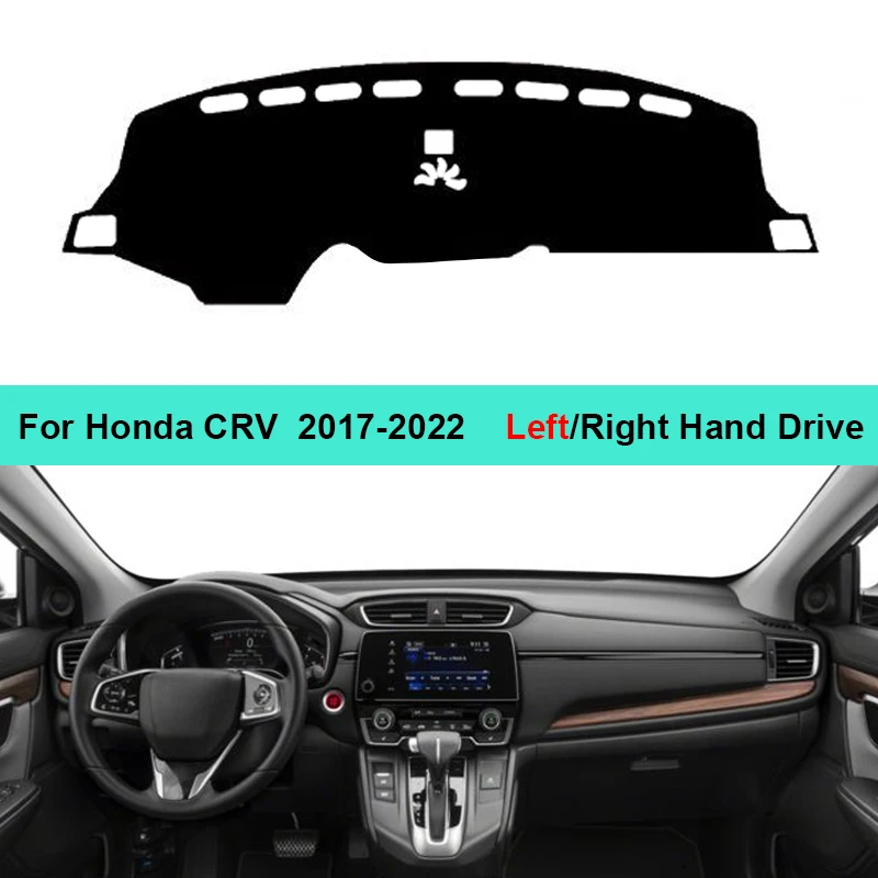

Car Dashboard Cover Carpet Dash Mat For Honda CRV 2017 2018 2019 2020 2021 2022 Auto Sun Shade Anti-UV Rug Pad Cushion Dashmat