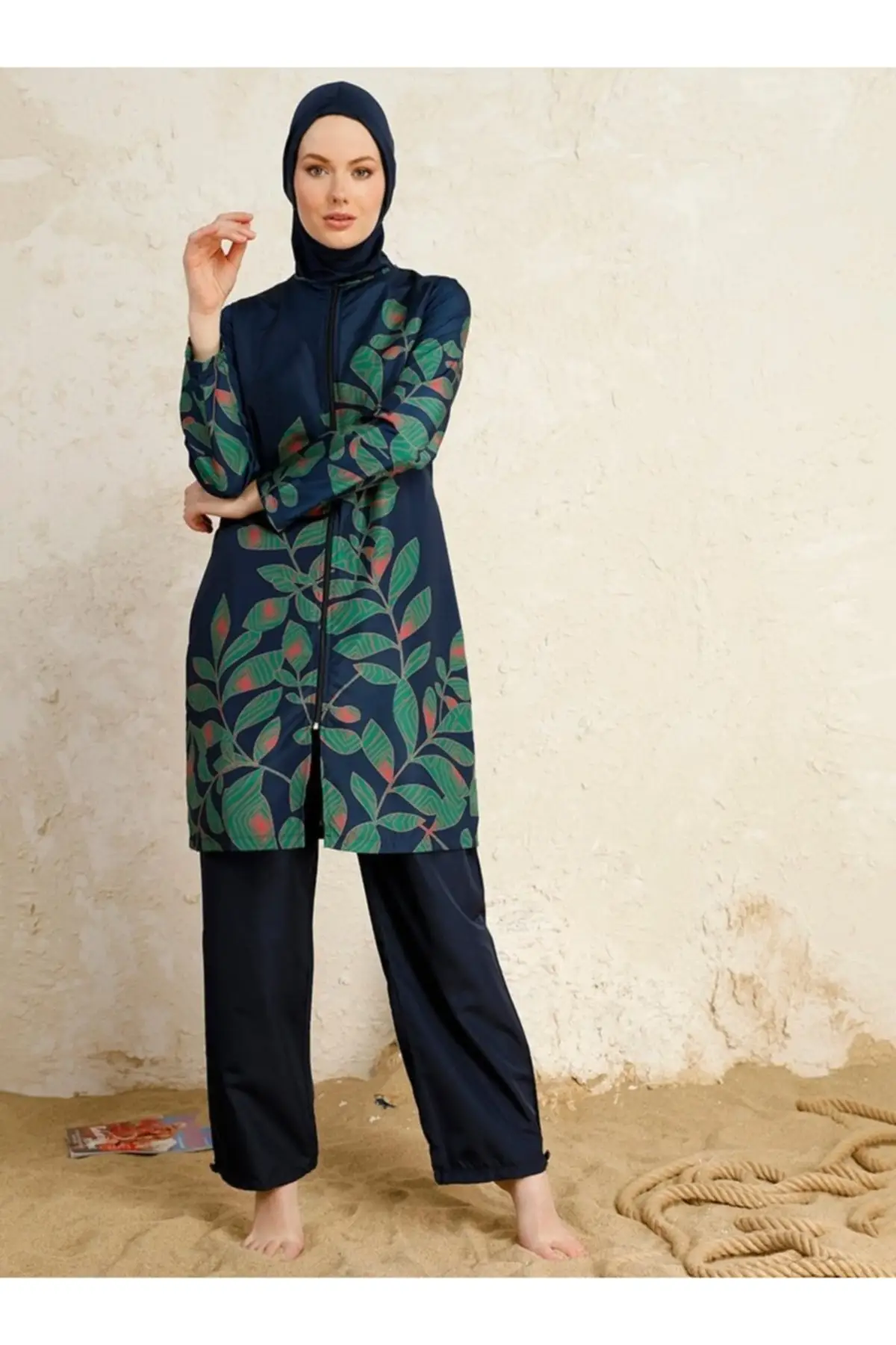 

New Burkinis Muslim Swimwear Modest Summer Clothing Long Sleeve Swimming Hijab Sport Islamic Swimsuit Bathing Suit Suit