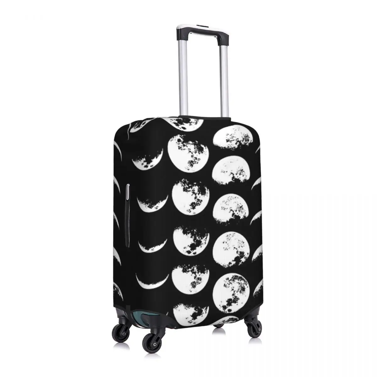 

Moon Phases Luggage Cover Spandex Suitcase Protector Fits 19-21 Inch