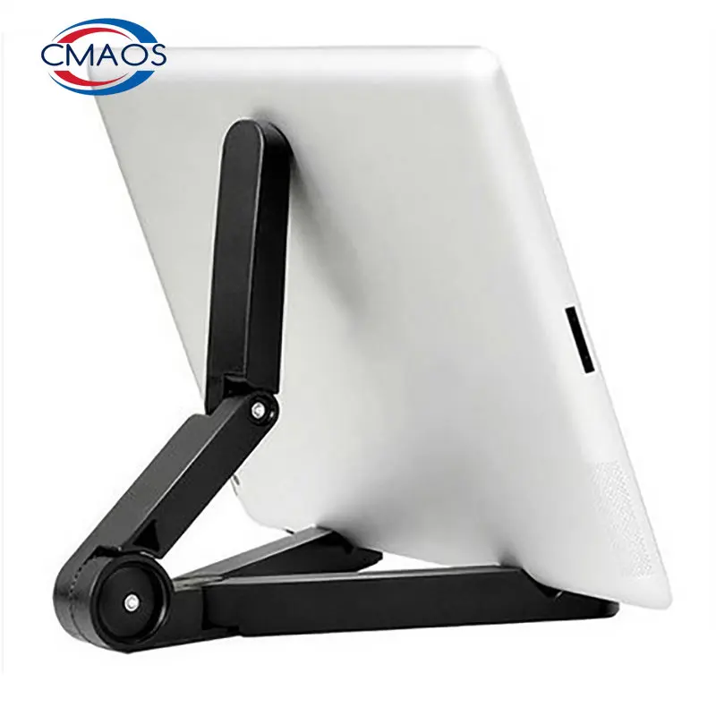

Folding Universal Tablet Bracket Stand Holder Adjustable Desktop Mount Stand Tripod Table Desk Support for IPhone IPad Mini Air