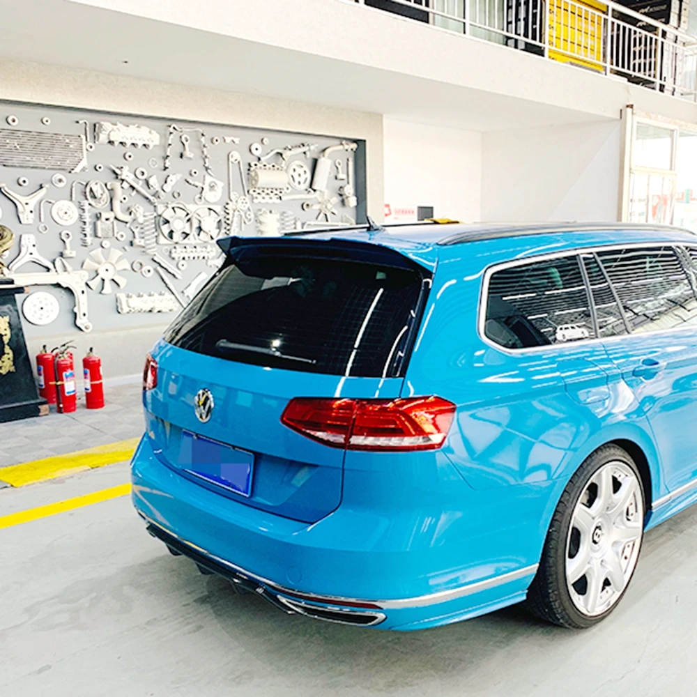 

Стайлинг автомобиля, задний спойлер из АБС-пластика, крыло багажника, губа, чехол для Volkswagen VW Passat B8, вариант 2016 2017 2018 2019