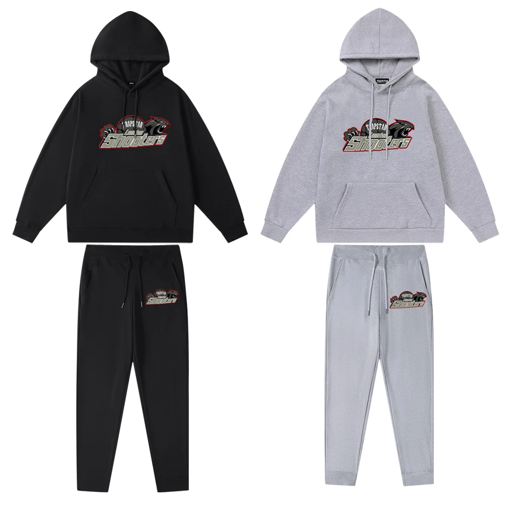 

Mens Hoodie Sweater TRAPSTAR Brand Street Hip-hop Sports Fashion Casual Sweatshirt Men Outdoor Jogging Pullover Streetwear 3XL