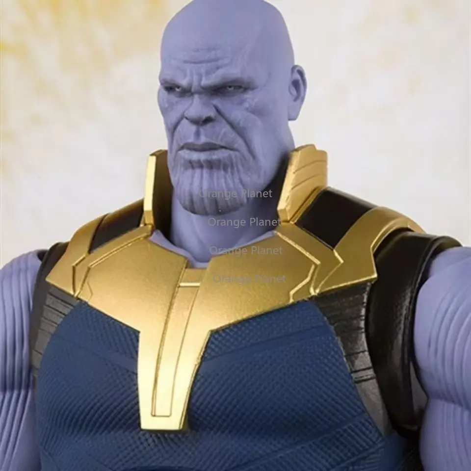 Фото В наличии, абсолютно новая, запечатанная, подвижная фигурка Bandai S.H.Figuarts Танос с Перчаткой Бесконечности, Мстители Marvel №4