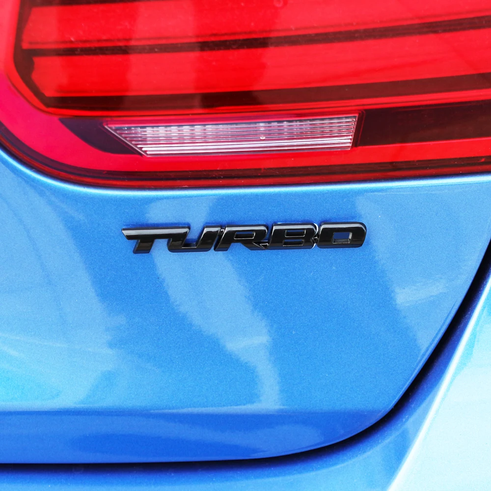 TURBO Metal Car Sticker Badge Decal Accessories for Kia Sportage Rio 4 5 Ceed Jd K5 Cerato |