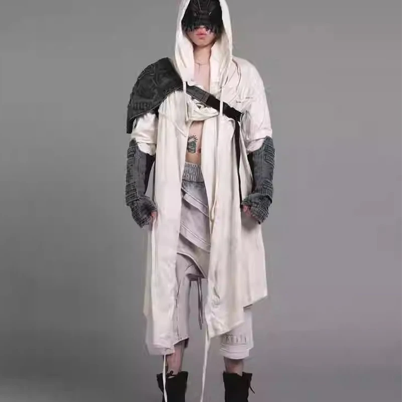 Высококачественное дизайнерское тонкое потертое пальто для мужчин и женщин