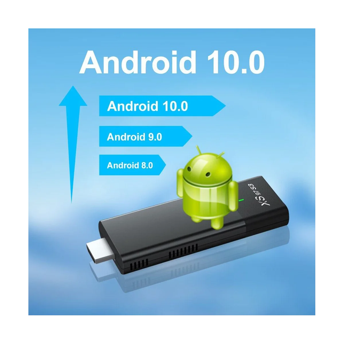 Приставка Смарт-ТВ XS97 S3 H313 Wi-Fi Android 10