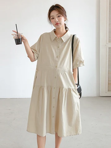 Платье для беременных с короткими рукавами, лето 2024, футболка, свободное платье для беременных с завязками на талии и карманами, летняя одежда