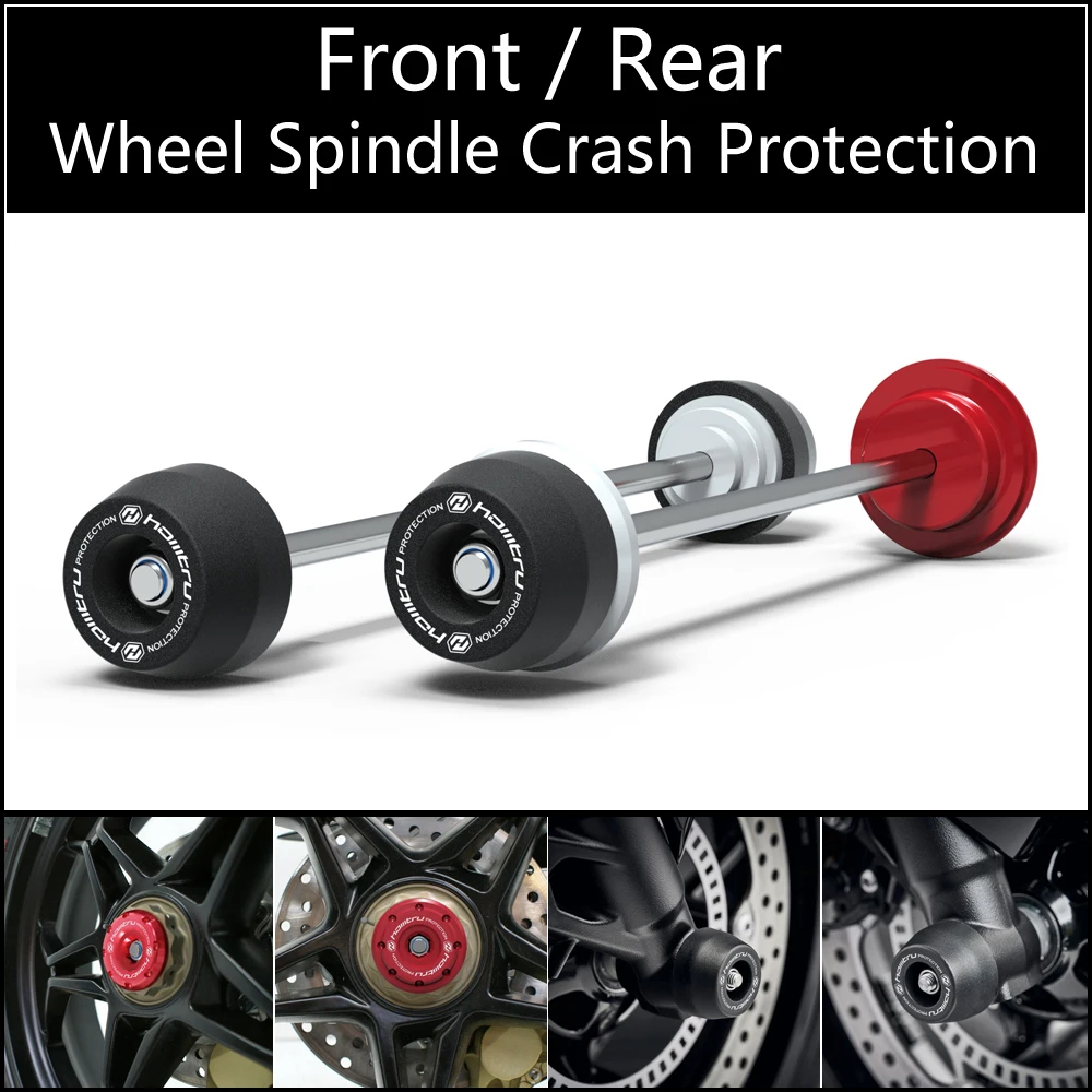 

Rear Front Axle Fork Crash Slider For MV Agusta Brutale 800 RR RC RR LH44 2016-2023 Motorcycle Wheel Spindle Protector