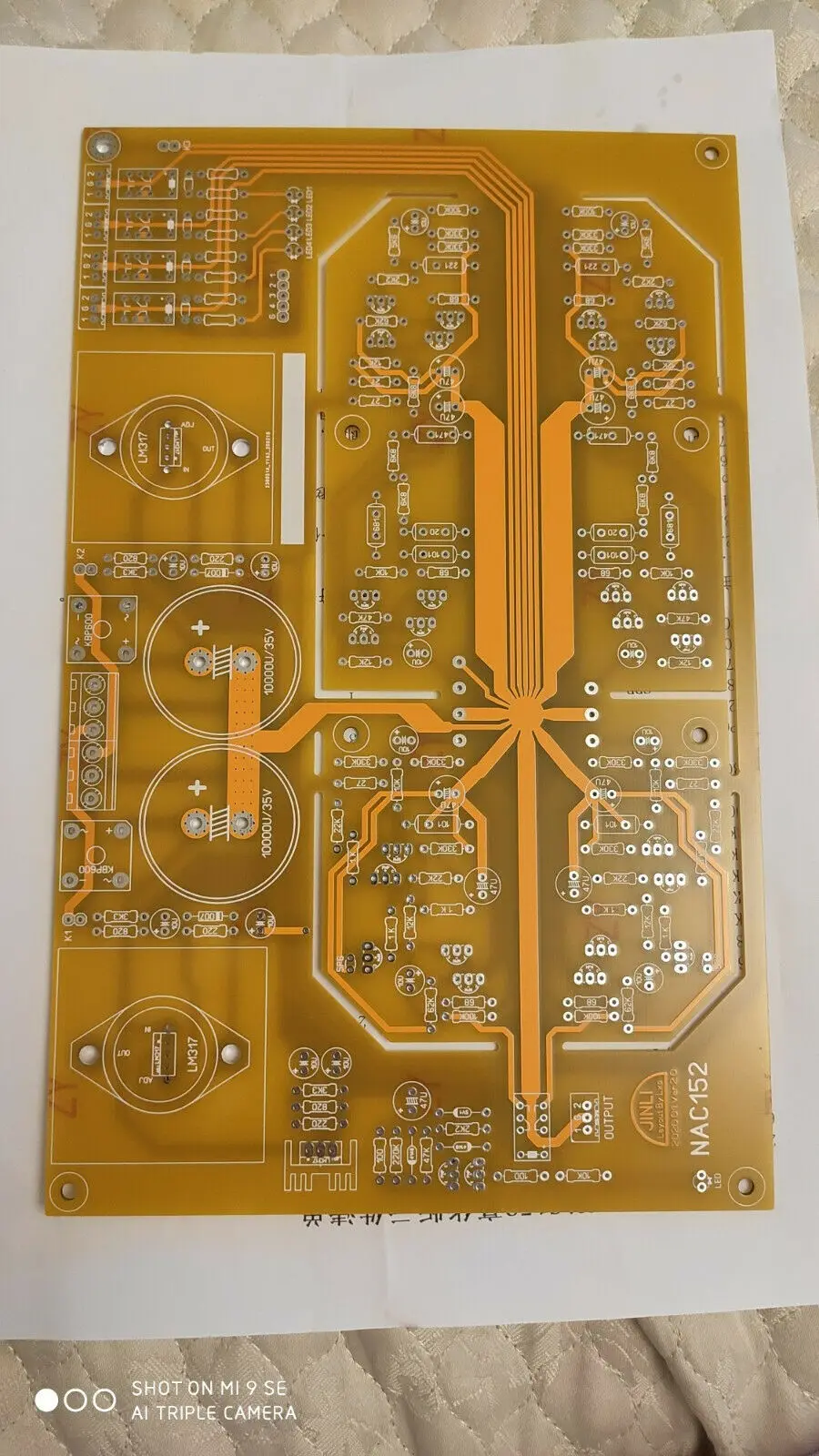 

DIY NAC-152 Preamplifier Board Bare PCB Base On NAIM NAC152 Preamp