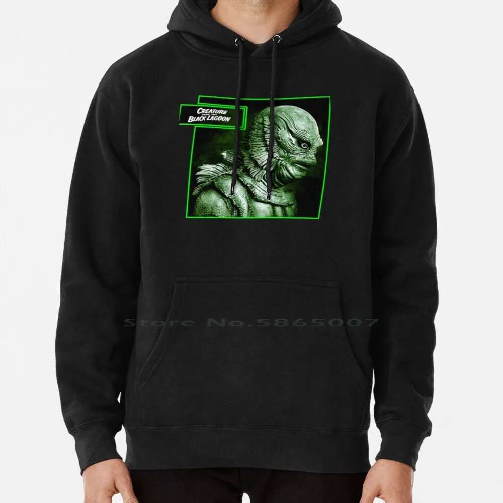 

Creature From The Black Lagoon Hoodie Sweater 6xl Cotton Classic Monsters Fangoria Trash Exploitation Creature From The Black