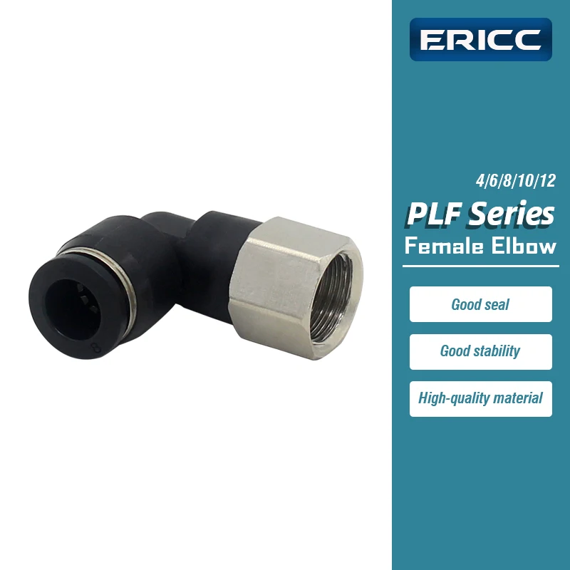10 шт./лот пневматические компоненты серия PLF женское колено PLF6-01 PLF6-02 PLF8-02 прямые