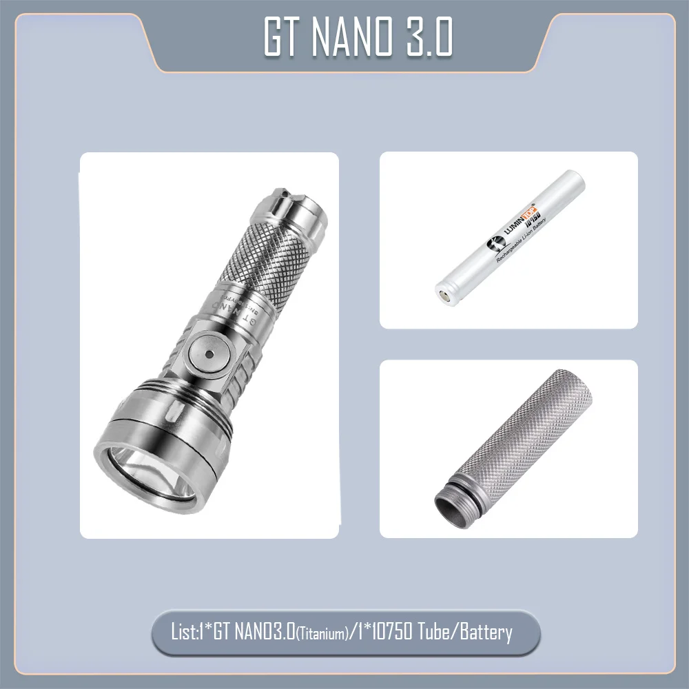 

LUMINTOP GT NANO 3.0 портативный фонарик