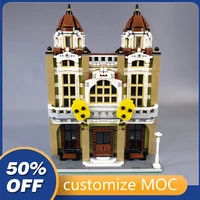 3759pcs customized moc modular theatre street view model building blocks bricks children birthday toys christmas gifts