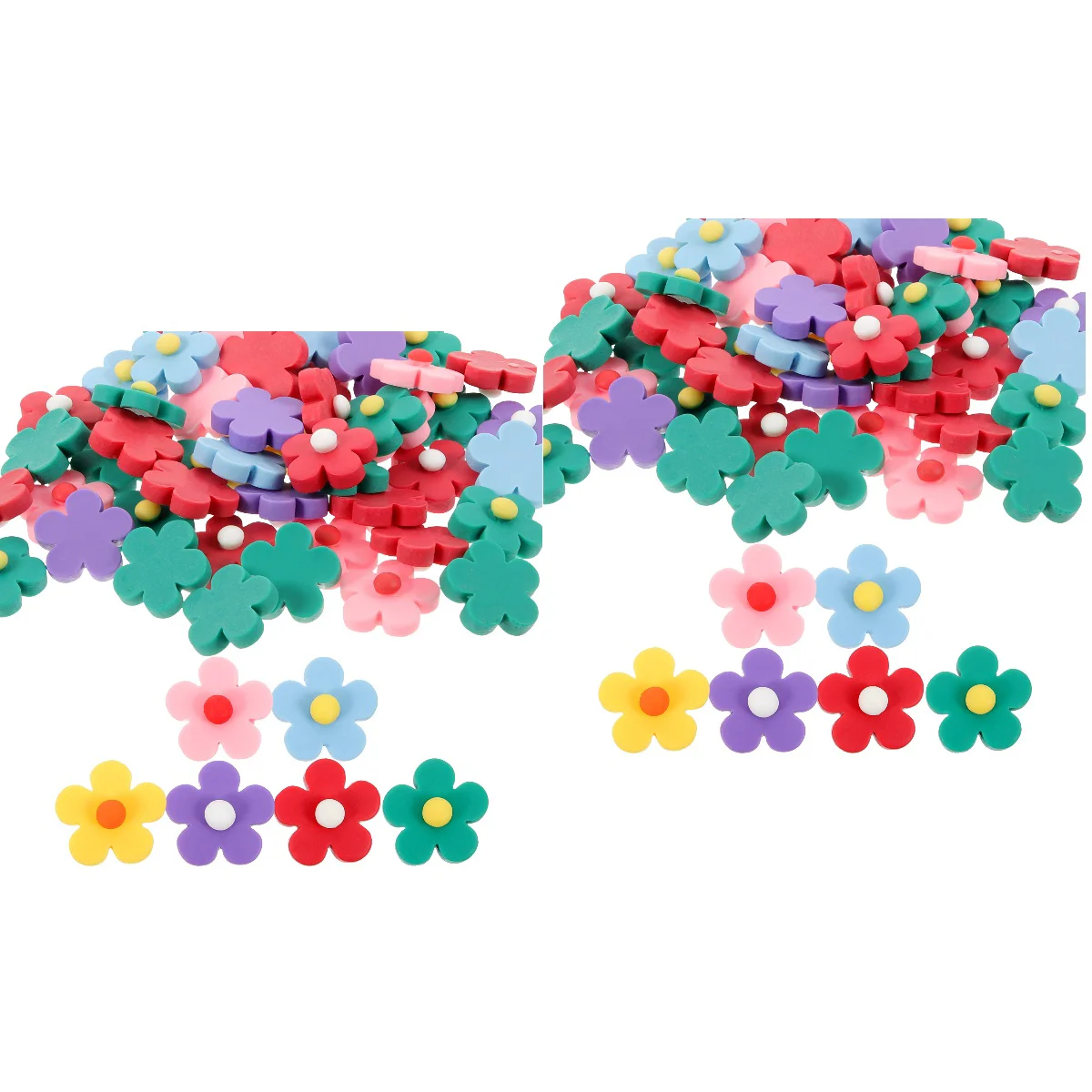 

Hairpin Patch Phone Cover Accessories Small Flowers Handmade Case Decor Hairband Charms Miniature Model