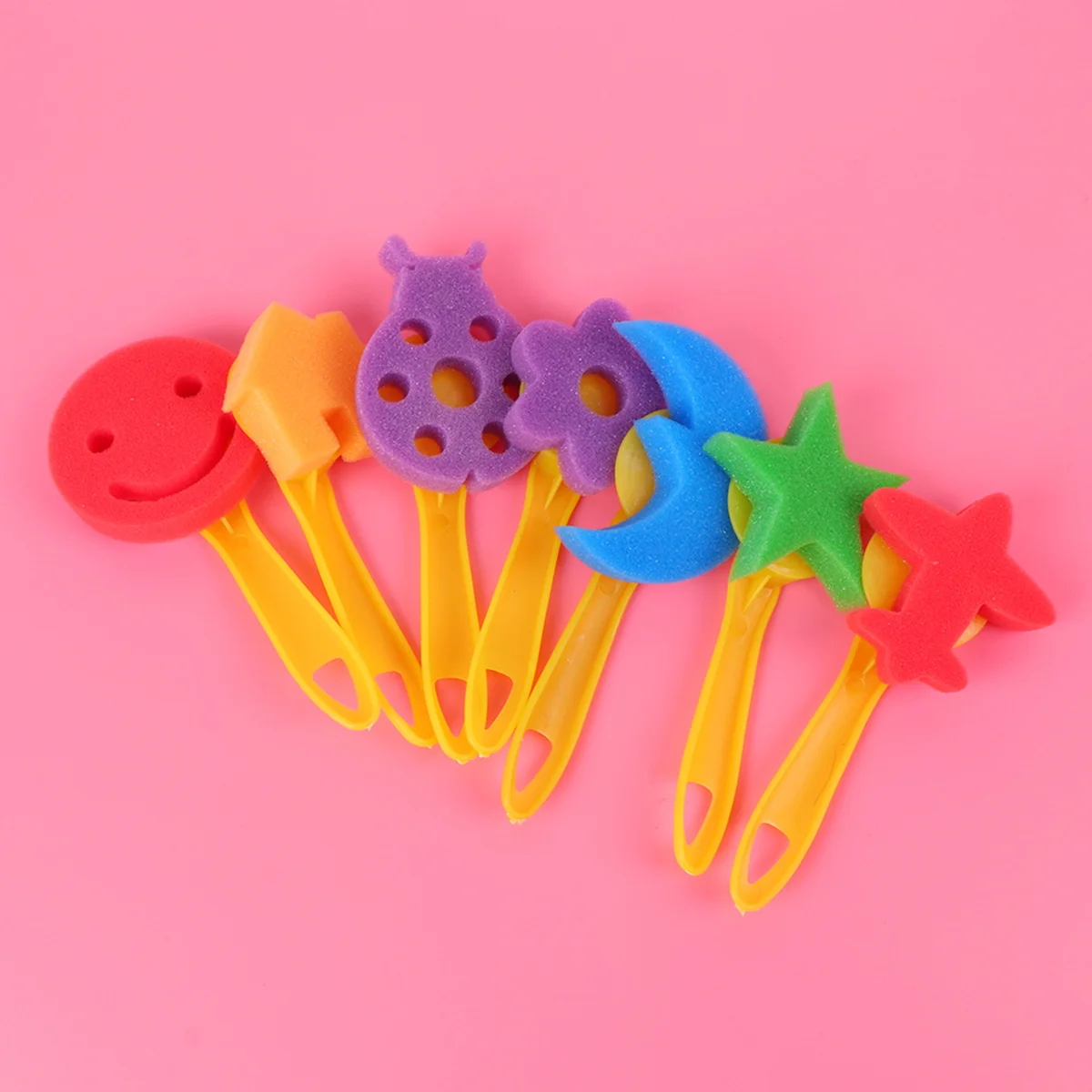 

Детские наборы кистей для рисования, кисти «сделай сам», инструмент, кисти из губки, штампы для творчества, инструменты для рисования для детей, Товары для малышей, подарки 16x7 см