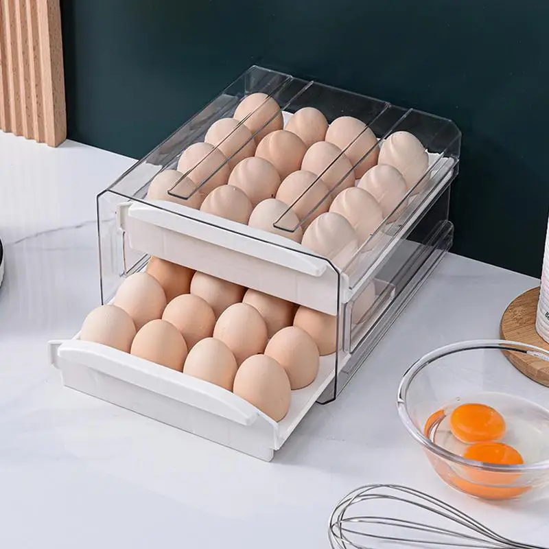 Яйцедержатель для холодильника штабелируемые лотки яиц на холодильнике
