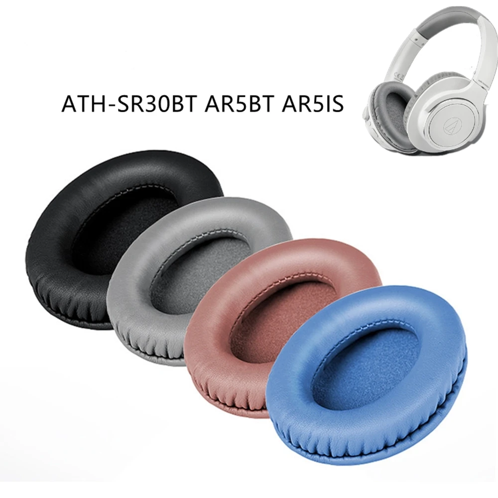 

1 Pair EarPads for ATH-SR30BT AR5BT AR5IS Earphone Sleeve Collapse Three 3 Eight Heavy Cherry Linkage Sr30bt Sponge Earmuffs