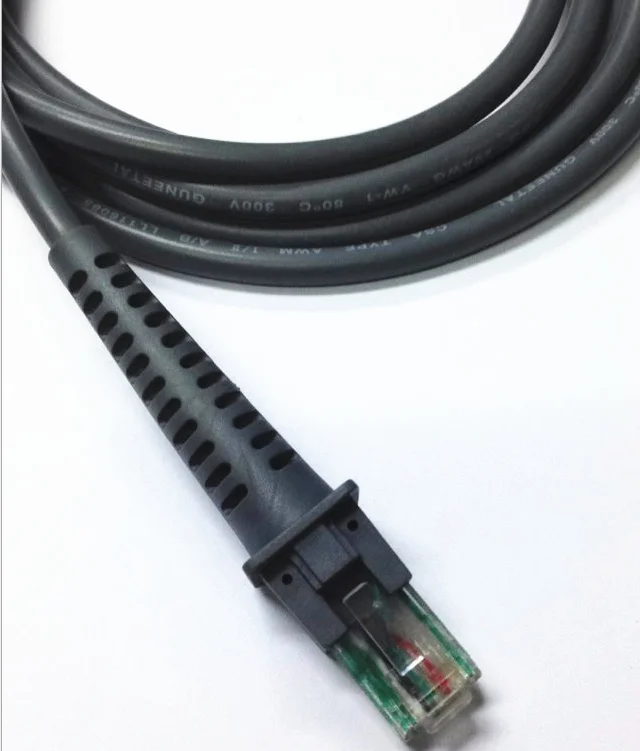 10 шт. кабель USB A папа к RJ45 7 футов 2 м для сканера штрих-кодов LS4278 LS2208 2208AP by Generic -