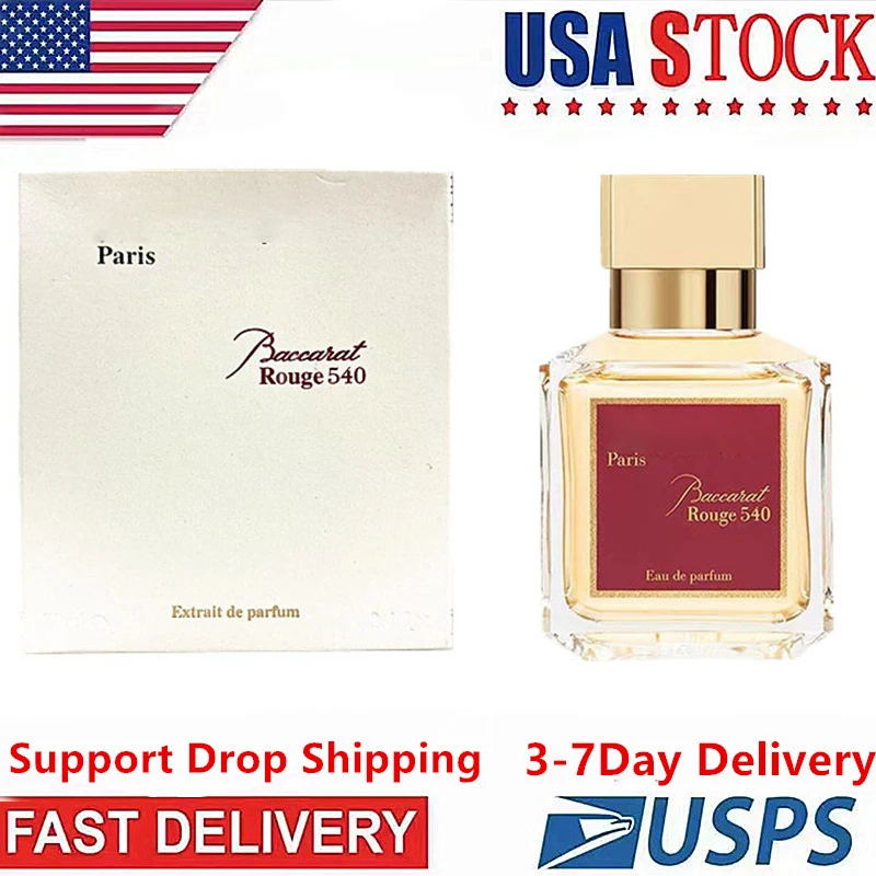 

Free Shipping To The US In 3-7 Days Baccarat Rouge 540 Extrait De Parfum Original Women's Deodorant Long Lasting Woman Perfumes