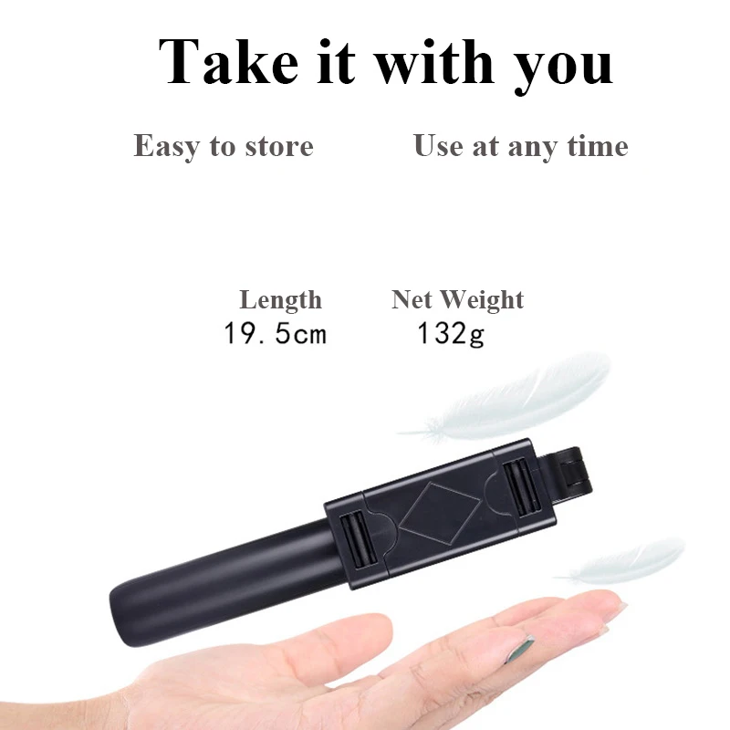 3 in 1 wireless bluetooth phone hold mini selfie tripod with remote control for iphone x 8 7 6s plus portable monopod free global shipping