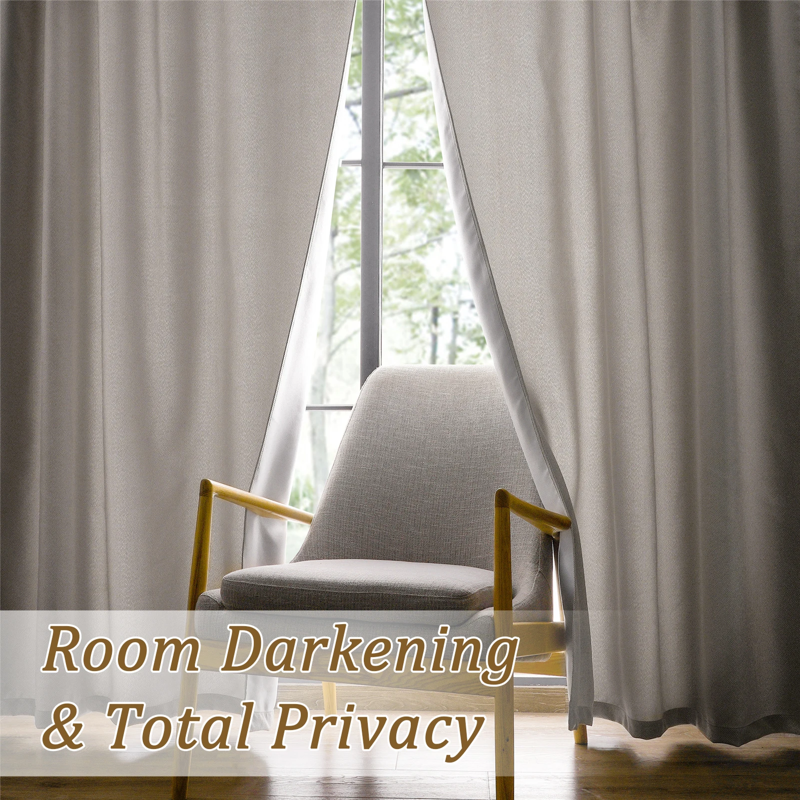 

Solid Color Linen Blackout Curtains For Living Room Window Curtains For Bedroom Curtains for Kitchen Window Treatments Drapes