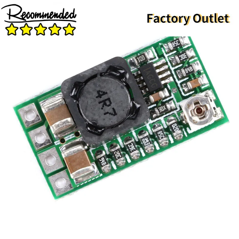 

50pcs Mini DC-DC 12-24V To 5V 3A Step Down Power Supply Module Buck Converter Adjustable Efficiency 97.5%