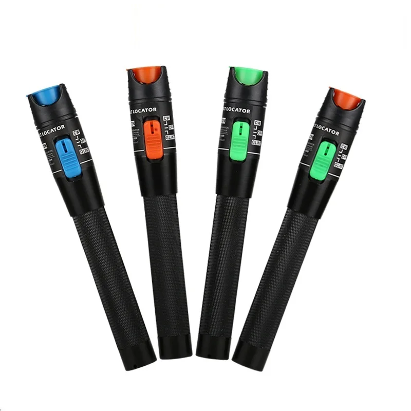 

Metal Pen Body Fiber Tester Pen Type Red Laser Vision Fault Locator for 1mw/5mw/10mw/20mw/30mw Type SC/FC/ST