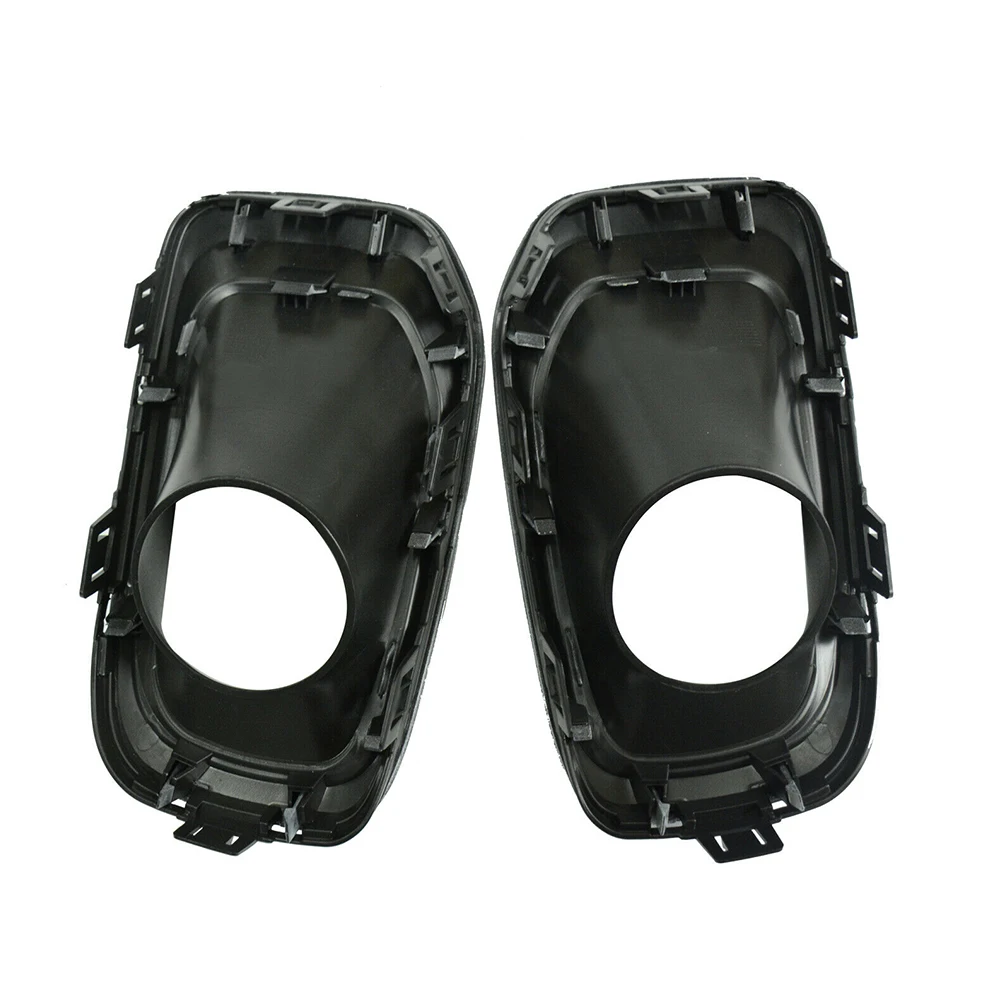 

Brand New ABS 2pcs For Jeep Renegade 2015-2018 Pair Fog Light Cover Bezel Bumper Lamp Front LH + RH Direct Replacement