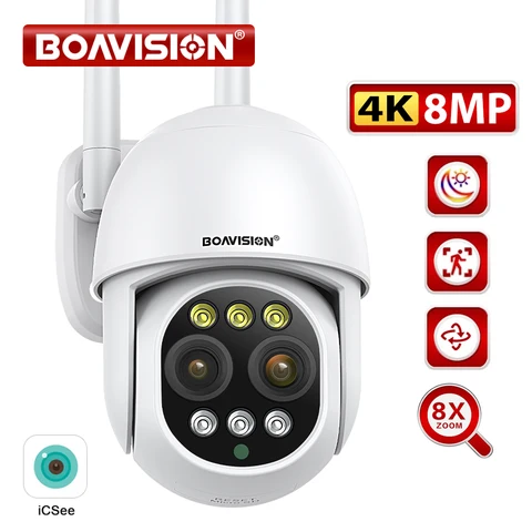 IP-камера видеонаблюдения BOAVISION HD 8MP WIFI