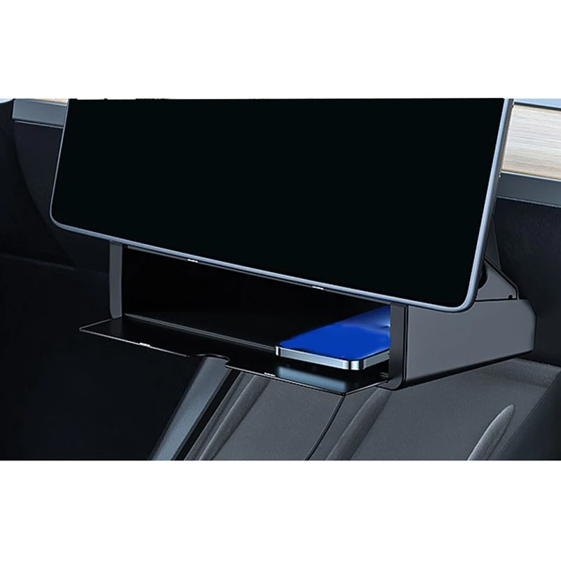 

Car Central Control Navigation Screen Storage Box Storage Box Shelf Interior Accessories Parts For Tesla Model 3 Y 2020-2023