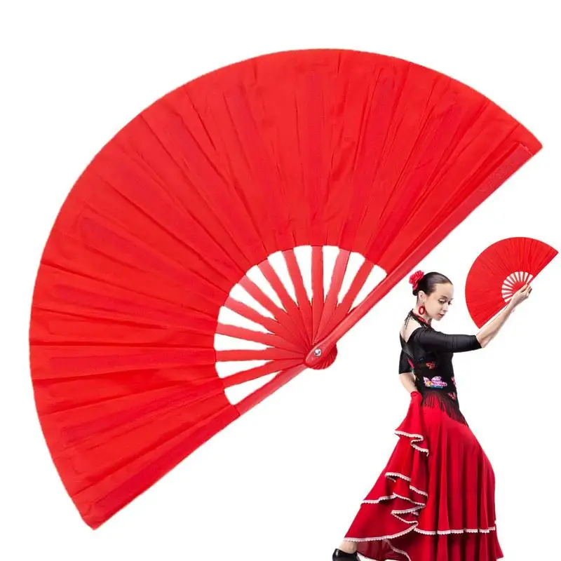 

Folding Fan Dance Prop Fan For Show Kung Fu Fan Martial Arts Dance Folding Handheld Fan For Music Festival Event Party Dance