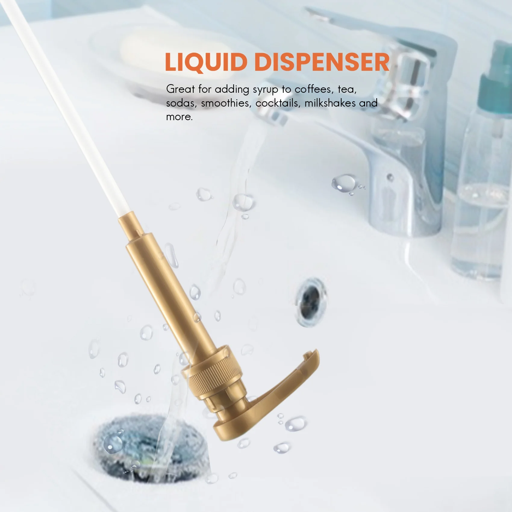 2 шт. дозатор сиропа для кофе молока чая