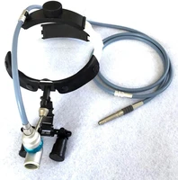 surgical fiber optic head light loupe magnifier
