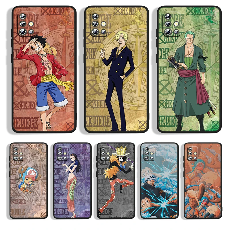 

Cool Anime Ones Pieces For Samsung Galaxy A10 A10E A10S A20 A30 A20S E A2 A40 A50 A30S A50S A60 A70S A70 A80 A90 Black