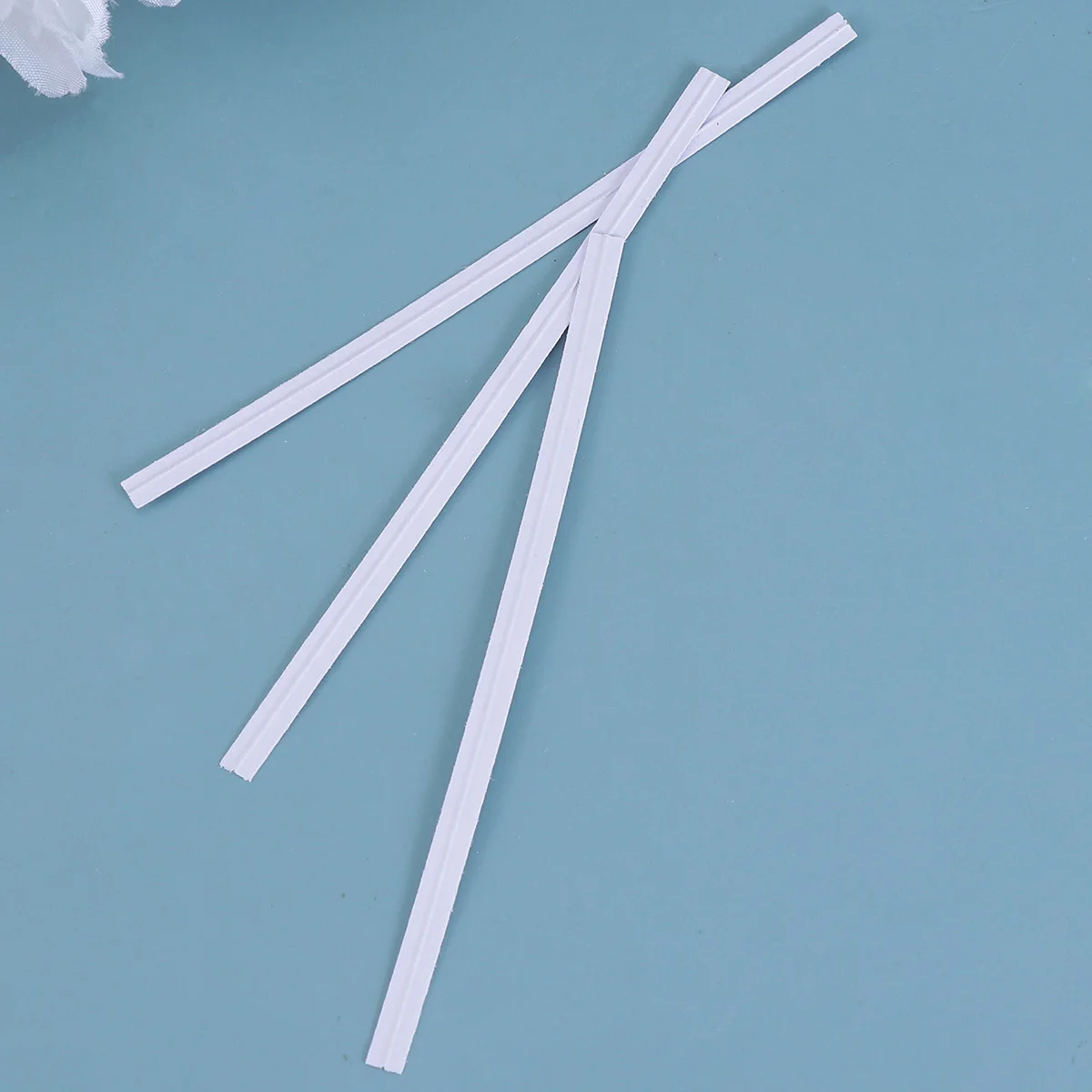 

Paper Tie Wrapping Packaging Bag Seal Wrapped Iron Wire Craft Sealing Strip Covered