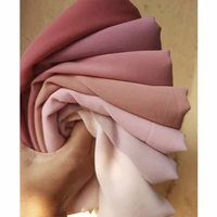 72175cm muslim chiffon hijab shawls scarf women solid color head wraps women hijabs scarves ladies foulard femme muslim veil