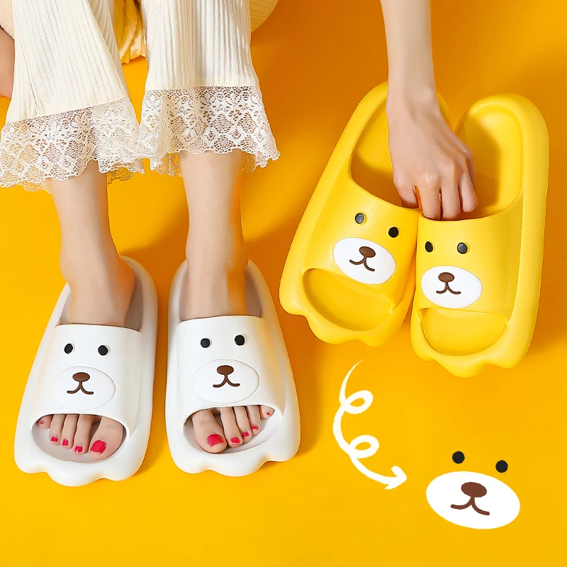 Шлепанцы для мужчин и женщин сандалии на толстой подошве пляжные тапочки