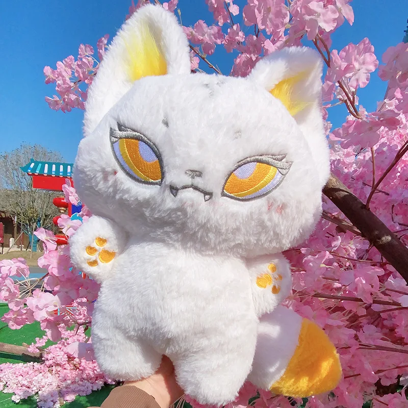 

35cm Stuffed Toys Wolf Plush Doll Gift Kawaii Emotion Wolf Plushies Doll Cute Wolf Toys For Girl Kawaii Room Decor